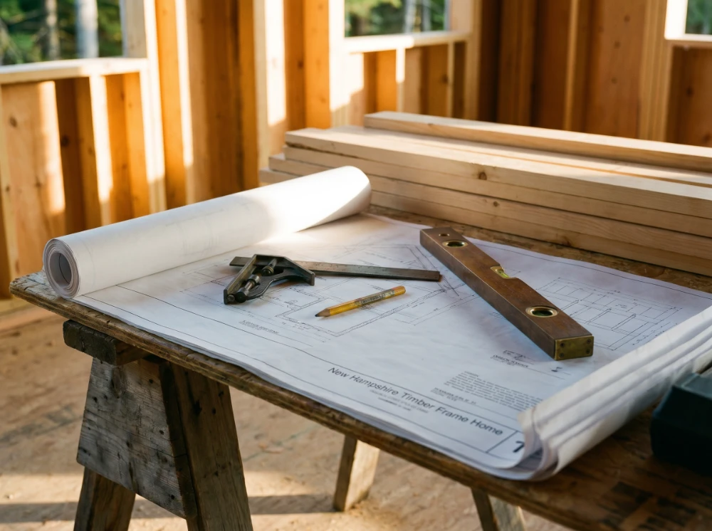 Magatão Construction — tools and craftsmanship on a New Hampshire job site